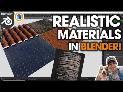 Easy REALISTIC MATERIALS in Blender with Materialiq!