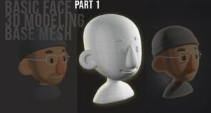 PART 1 3D MODELING KEPALA DENGAN BLENDER 3.3.1 (008)
