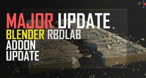 update   new features and improvements to blender rbdlab addon