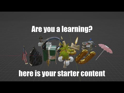 welcome to blender here is your beginner package