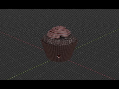 Cupcake (Blender Tutorial)