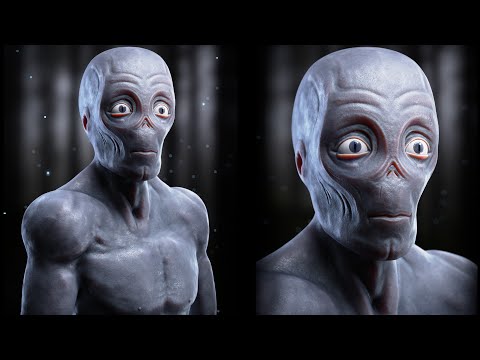 Alien Creature (Blender Character Breakdown)