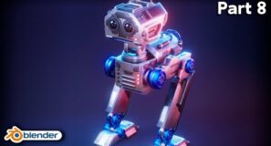 Sci-Fi Mech Robot – Part 8 (Blender Tutorial)
