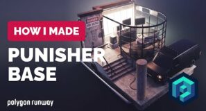 Punisher Operation Base in Blender – 3D Modeling Process | Polygon Runway