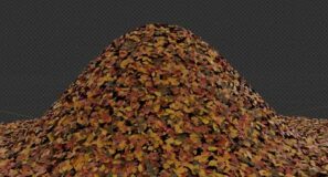 Pile of Leaves (Blender Tutorial)