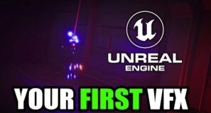 Sparks Lightning, step by step beginner VFX tutorial in Unreal 5