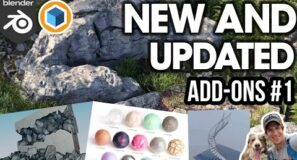 Blender New and Updated Add-Ons #1!