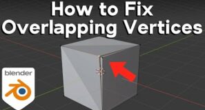 How to Fix Overlapping Vertices in Blender (Tutorial)