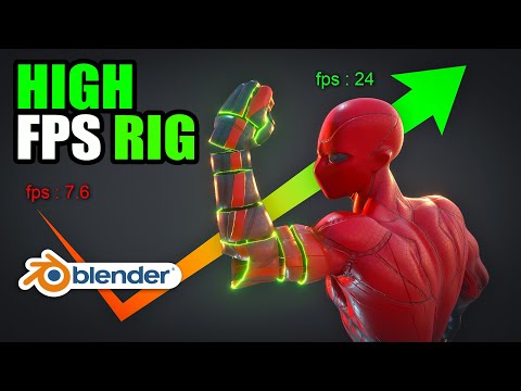 Do this to optimize your rigs’ performances in Blender 👀