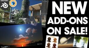The NEW AND UPDATED Blender Add-Ons Currently on Sale!