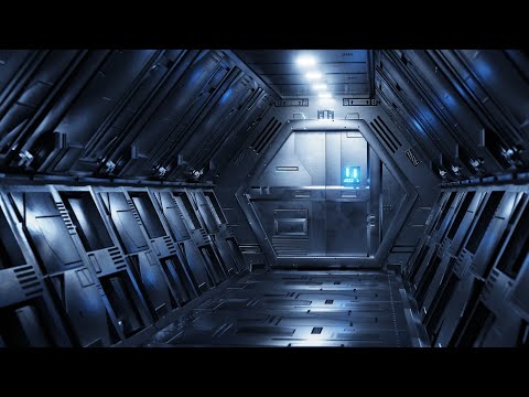 Sci-Fi Airlock Corridor – Tutorial Trailer (Blender)