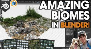 UNLIMITED Biomes in GeoScatter for Blender? (AMAZING VEGETATION ADD-ON)