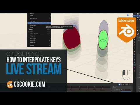 How to use Key Interpolation with Blender’s Grease Pencil