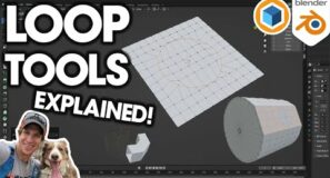 LOOP TOOLS for Blender – All Tools Explained! (Free Blender Add-On)