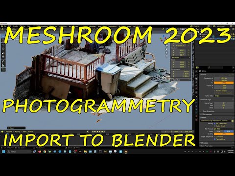 Create Realistic Objects Using Meshroom 2023 & Import Them Into Blender