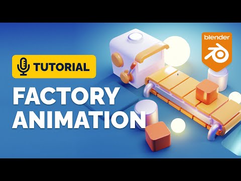 Blender Factory Animation Tutorial | Polygon Runway