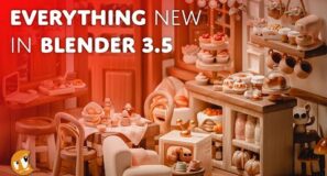 Everything New in Blender 3.5 – Updates for Modeling, UVs, Sculpting, Nodes, Physics, and more!