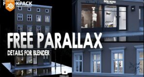 Amazing free parallax details for blender