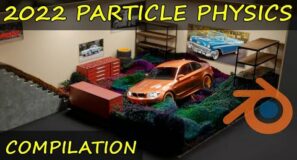 Blender Particle System Physics Sim 2022 Compilation