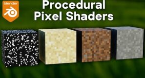 Procedural Pixel Shaders (Blender Tutorial)