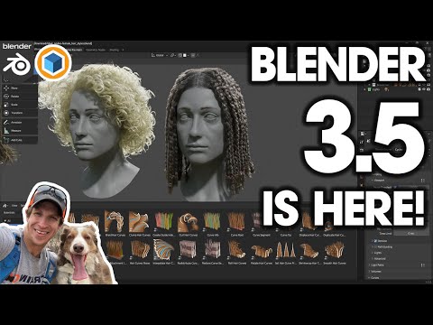 Blender 3.5 IS HERE! What’s New?