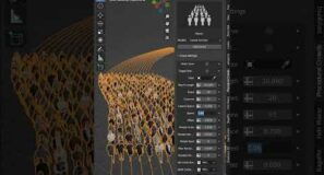 Easy CROWDS in Blender with Procedural Crowds