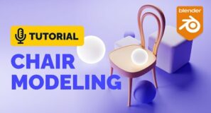 Blender Chair Modeling Tutorial | Polygon Runway