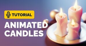 Blender Candle Animation Tutorial | Polygon Runway