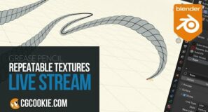 How to create repeatable line textures for Blender’s Grease Pencil (Livestream)