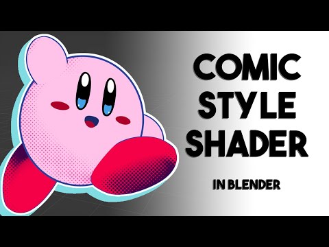 Textured Material to Comic Style Shader || Blender Workflow