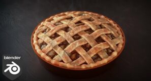 Apple Pie 🥧 With Procedural Materials (Blender Tutorial)