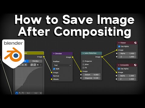 How to Save Final Image After Compositing (Blender)