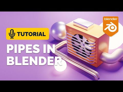 Blender Curves and Pipes Tutorial | Polygon Runway