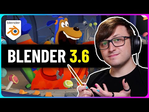 Blender 3.6 is Here! – What are the NEW Features?