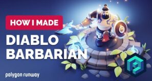 Diablo Barbarian 3D Character in Blender – 3D Modeling Process | Polygon Runway