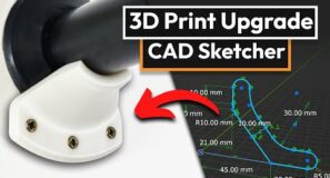 10kg to 80kg  3D Printed Support Upgrade | Blender CAD Sketcher Design