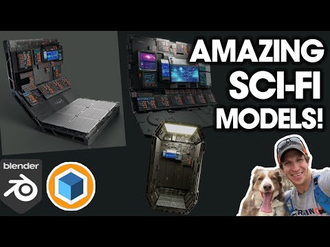 Amazing SCI-FI Model Generator for Blender – SPOCK!