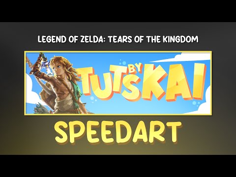 The Legend of Zelda: Tears of the Kingdom Header Speedart