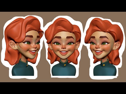 Cute 3D Character Time-lapse