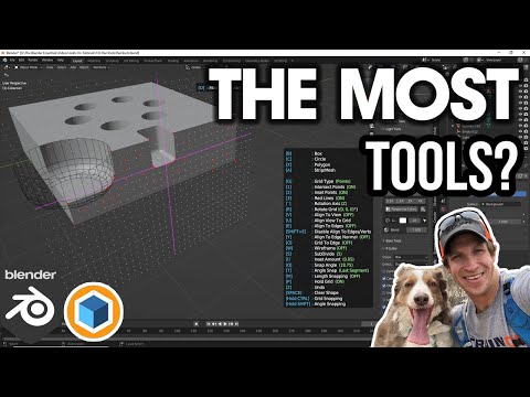 The MOST MODELING TOOLS in a Blender Add-On? RanTools for Blender!