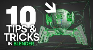 10 Tips & Tricks in Blender You Might Not Know!!