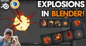 Create EXPLOSIONS in Blender with VDB Lab!