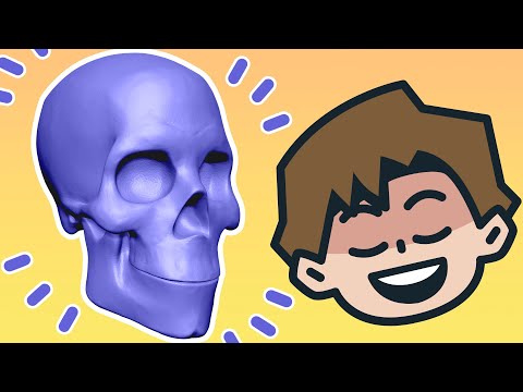 How To Sculpt the Skull  – Anatomy Study