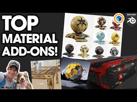The BEST Material Add-Ons for Blender!