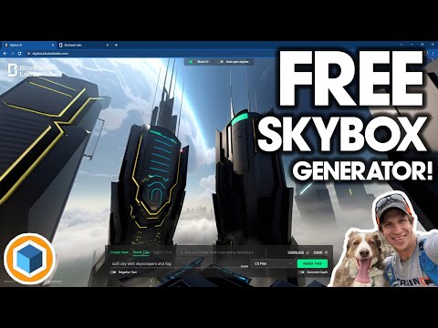 Check Out this FREE AI Skybox Generator!