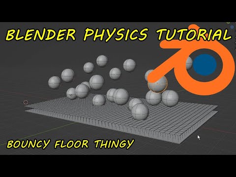Use Generic Spring To Make Trampolin Thingy In Blender