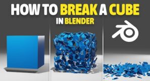 How to Explode An Object in Blender – Tutorial