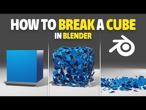 How to Explode An Object in Blender – Tutorial