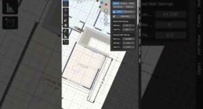 Easy Floor Plans in #Blender with HomeBuilder! (Free Add-On)