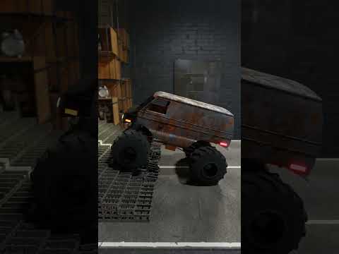Monster Truck vs Keva Planks